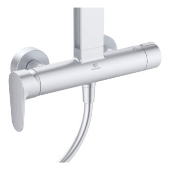 Kovová sprchová súprava v matne striebornej farbe 111 cm ALU+ – Ideal Standard - Image 2