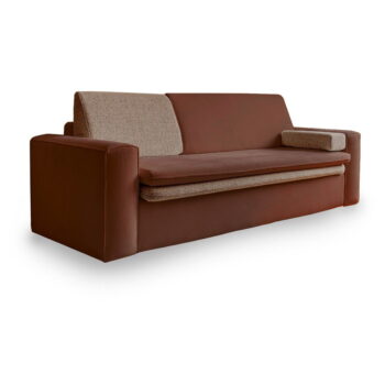 Rozkladacia pohovka v tehlovej farbe 237 cm Wilson – Miuform