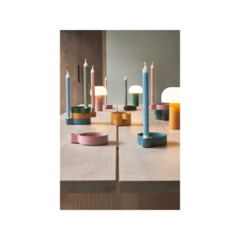 Biela/zelená LED stolová lampa (výška  22,5 cm) Styles – Villa Collection - Image 4