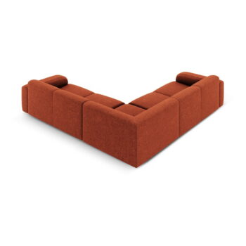 Rohová pohovka v tehlovej farbe (variabilná/do L) Molino – Micadoni Home - Image 3