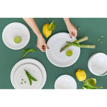 6-dielna súprava bieleho porcelánového riadu Bonami Essentials Purita – Obrázok 9