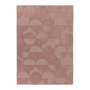 Ružový vlnený koberec Flair Rugs Gigi, 200 x 290 cm - Image 6