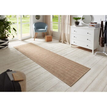 Hnedý behúň BT Carpet Nature 500, 80 x 250 cm - Image 2