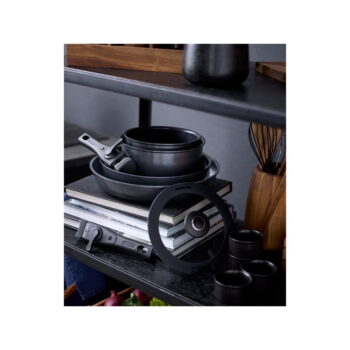 Hliníková súprava panvíc s nepriľnavým povrchom s odnímateľnou rukoväťou 2 ks ø 28 cm – Holm – Obrázok 3