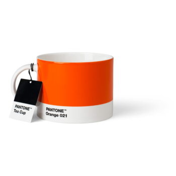 Oranžový keramický hrnček 475 ml Orange 021 – Pantone - Image 2