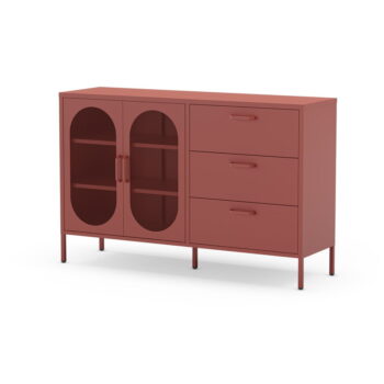 Komoda v tehlovej farbe 140x90 cm Diora – Marckeric - Image 6