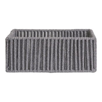 Látkové košíky v súprave 3 ks 36x26x14 cm Arese – House Nordic - Image 11