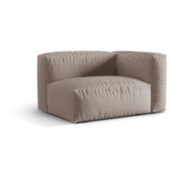 Béžový modul pohovky (pravý roh) Martina – Micadoni Home - Image 2