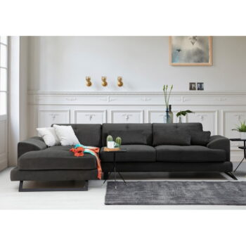Tmavosivá rohová pohovka (ľavý roh) Frido – Balcab Home - Image 6