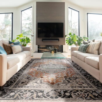 Koberec v tehlovej farbe 160x240 cm Sovereign – Asiatic Carpets - Image 2