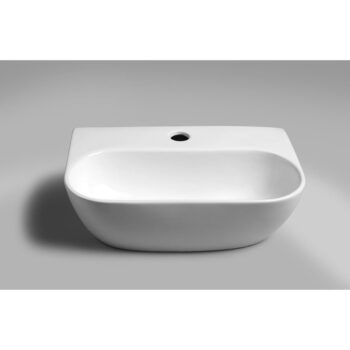 Biele keramické umývadlo 42x29 cm Nerissa – Sapho - Image 3