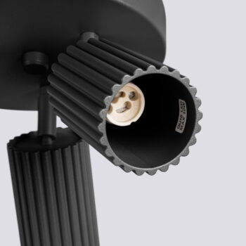 Čierne stropné svietidlo Gleam – Nice Lamps - Image 10