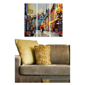 Obrazy v súprave 3 ks 20x50 cm Street – Wallity - Image 2