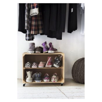 Drevená skrinka na topánky Really Nice Things Shoe – Obrázok 2