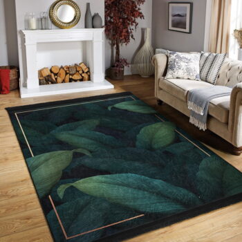 Prateľný koberec v petrolejovej farbe 120x180 cm Unique – Mila Home - Image 2