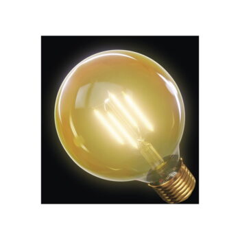 LED žiarovka EMOS Vintage G95 Warm White, 4W E27 – Obrázok 4