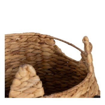 Detský kôš na hračky z prútia v prírodnej farbe ø 41x38 cm Chiquillo – Ixia - Image 4