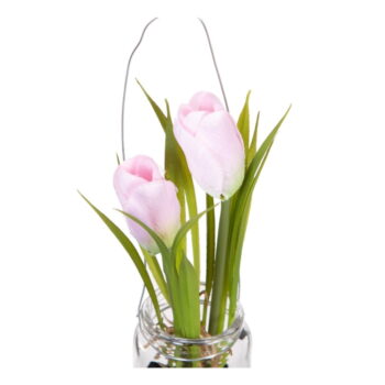 Umelá kvetina (výška 18 cm) Tulip – Ixia - Image 2