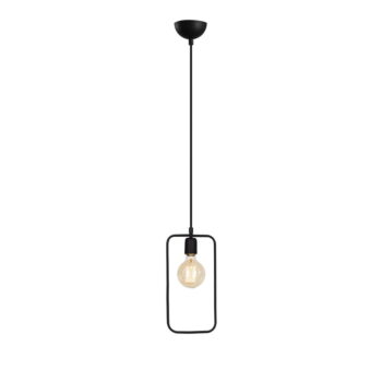 Čierne závesné svietidlo Geonni – Opviq lights – Obrázok 2