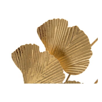 Kovová soška v zlatom dekore Mauro Ferretti Wind Leaf - Image 4
