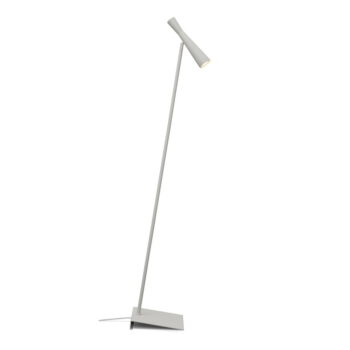 Sivá stojacia lampa s kovovým tienidlom (výška  145,5 cm) Bordeaux – it's about RoMi