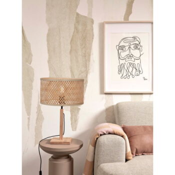 Stolová lampa bambusovým tienidlom v prírodnej farbe (výška 38 cm) Java – Good&Mojo - Image 3