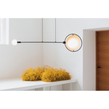 LED stmievateľné závesné svietidlo v okrovožltej a čiernej farbe Sirius – Zuiver - Image 10