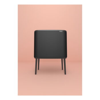Matne čierny dotykový oceľový odpadkový kôš 36 l Bo Touch Bin – Brabantia - Image 9