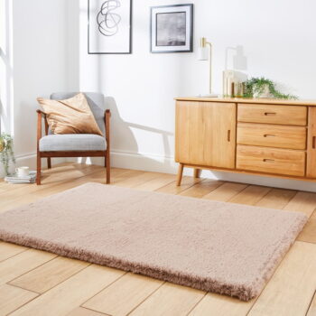 Svetlohnedý koberec Think Rugs Super Teddy, 80 x 150 cm – Obrázok 8