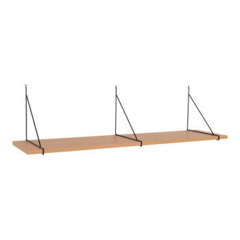 Polica v dekore jaseňa v prírodnej farbe 120 cm Chiba – House Nordic - Image 2