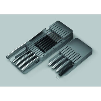 Sivý úložný systém na nože Metaltex - Image 4