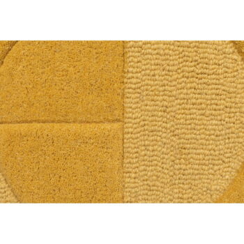 Žltý koberec z vlny Flair Rugs Gigi, 160 × 230 cm - Image 2
