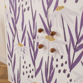 Biela skrinka 95x111 cm Multilux – Kalune Design - Image 9