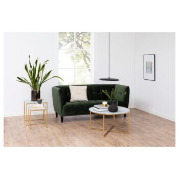 Konferenčný stolík Actona Alisma Golden, ⌀ 80 cm – Obrázok 4