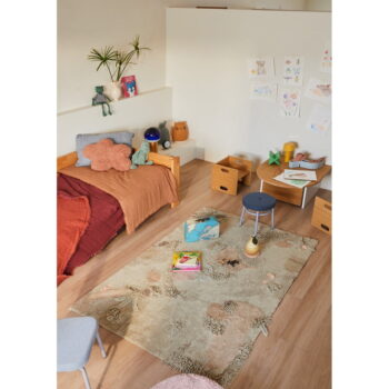 Béžový bavlnený detský hrací koberec 120x160 cm Mushroom Forest – Lorena Canals – Obrázok 4
