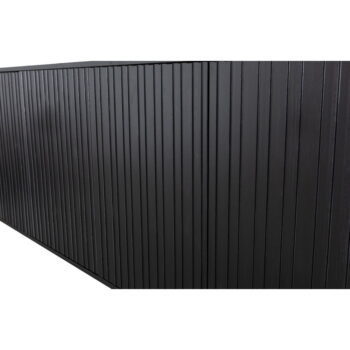 Čierna nízka komoda z borovicového dreva 200x85 cm Gravure – WOOOD - Image 7