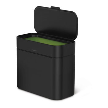 Matne čierna nádoba na kompostovateľný odpad 4 l – simplehuman - Image 11