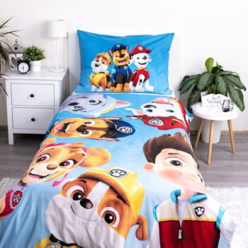 Detské obliečky na jednolôžko z mikrovlákna 140x200 cm Paw Patrol - Jerry Fabrics - Image 2