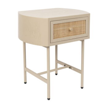 Odkladací stolík 38x48 cm Amaya – White Label – Obrázok 3