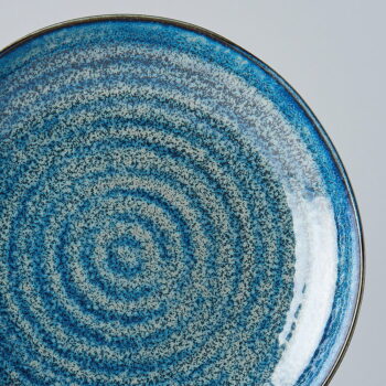 Modrý keramický tanier Mij Indigo, ø 23 cm - Image 6