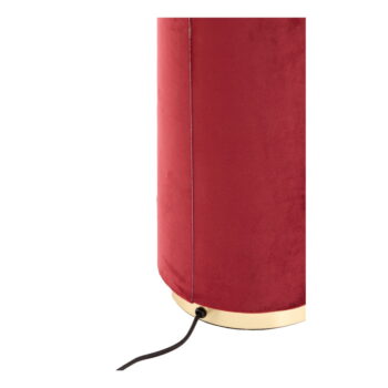 Červená stojacia lampa s textilným tienidlom (výška 168 cm) Devia – Light & Living - Image 4