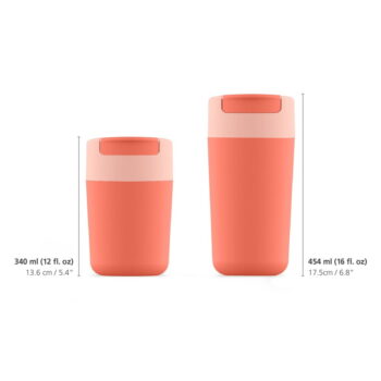Oranžový cestovný hrnček 450 ml Sipp – Joseph Joseph - Image 5