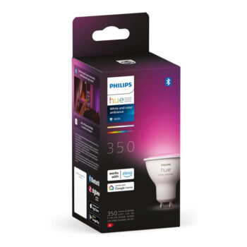 LED inteligentná žiarovka GU10, 6 W White and color ambiance – Philips Hue - Image 3