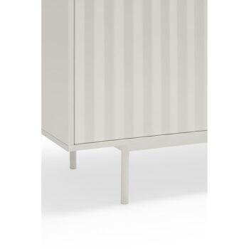 Biela nízka komoda 211x80 cm Sierra – Teulat - Image 8