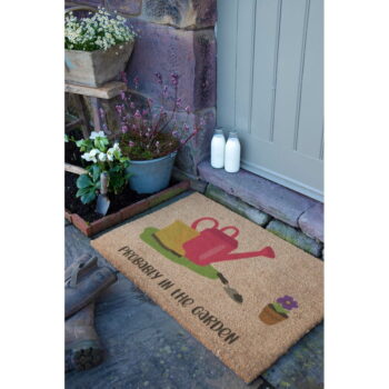 Rohožka z kokosového vlákna 40x60 cm Probably in the Garden – Artsy Doormats - Image 9