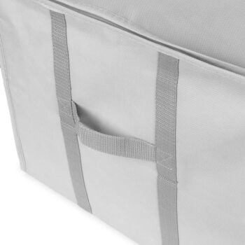 Vákuový/vystužený látkový úložný box na oblečenie 56x42x33 cm Granit – Compactor - Image 5
