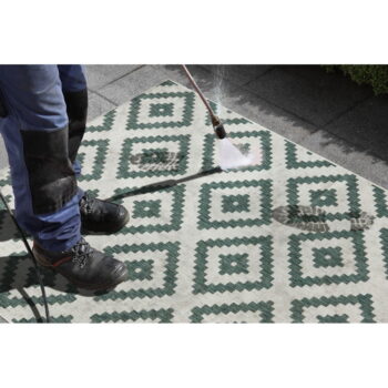 Zeleno-krémový vonkajší koberec NORTHRUGS Malta, 120 x 170 cm - Image 5