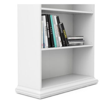 Biela knižnica 96x201 cm Paris – Tvilum – Obrázok 3