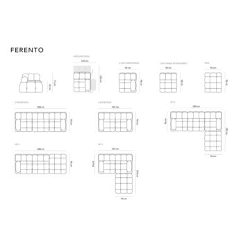 Tmavozelená leňoška Ferento – Cosmopolitan Design - Image 9
