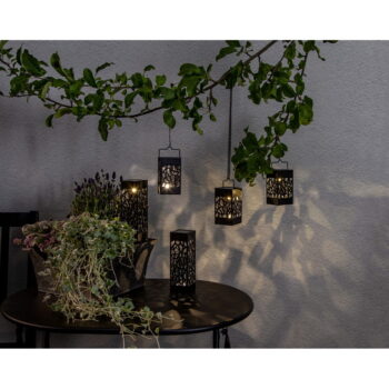 Súprava 3 závesných solárnych LED lampáš Star Trading Izola, výška 11 cm - Image 8
